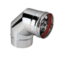 Coude 90° SW en 120mm inox