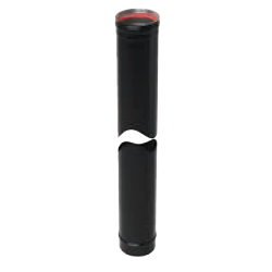 Tube 100 cm diam 80 noir SW