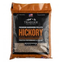 TRAEGER - Hickory pellet 9 kg