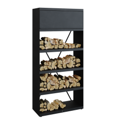 OFYR - Wood Storage Black 100